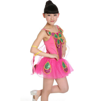 蝴蝶蜜蜂翅膀演出服 點(diǎn)亮童年舞臺的甜美時(shí)尚